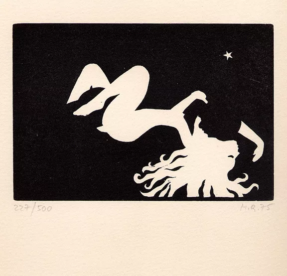 Markus Raetz — Liebespaar, 1975