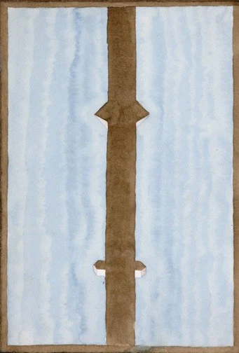 Markus Raetz — Recto: Ohne Titel; Verso: Paar, 1975