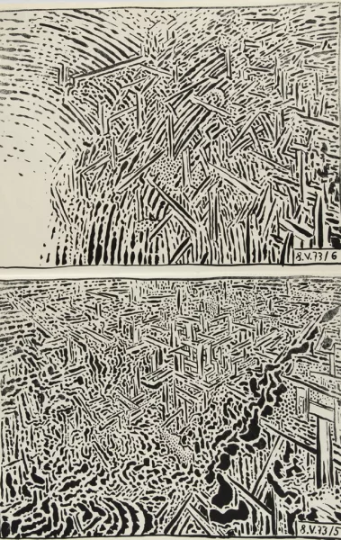 Markus Raetz — Seriaal, 1973