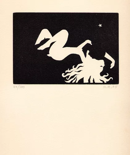 Markus Raetz — Liebespaar, 1975