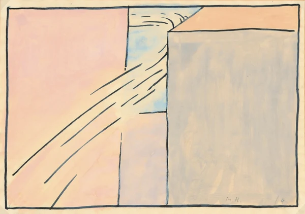 Markus Raetz — Schnelles Sujet, 1970