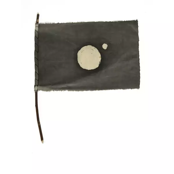 Markus Raetz — Terra-Flagge — Galerie Kornfeld