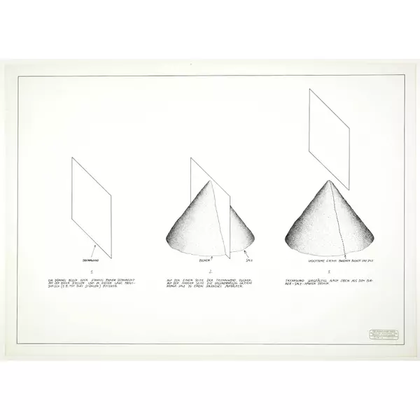 Markus Raetz — Zucker und Salz — Galerie Kornfeld