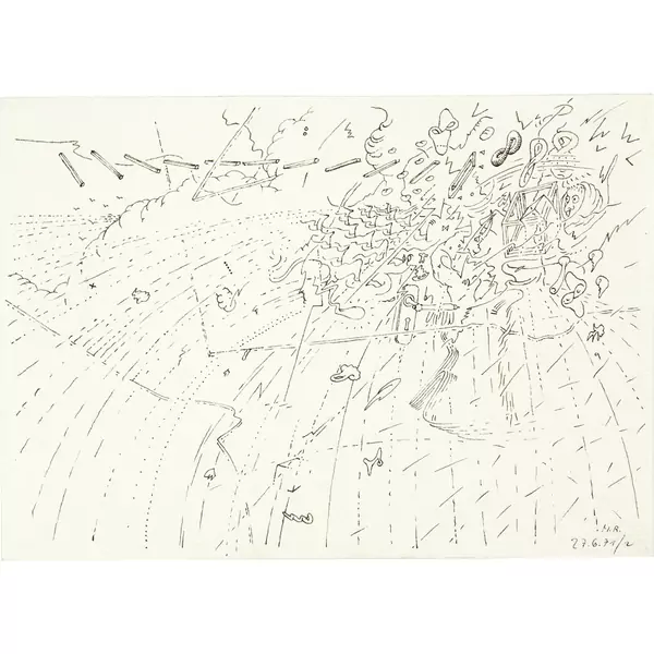 Markus Raetz — Ohne Titel — Galerie Kornfeld