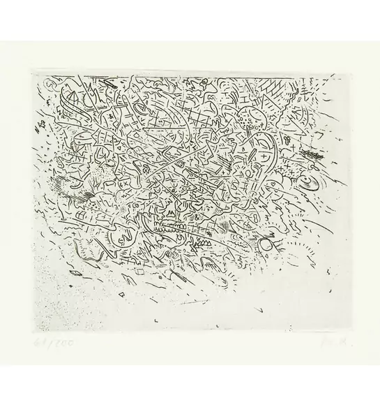 Markus Raetz — Gnuusch — Galerie Kornfeld