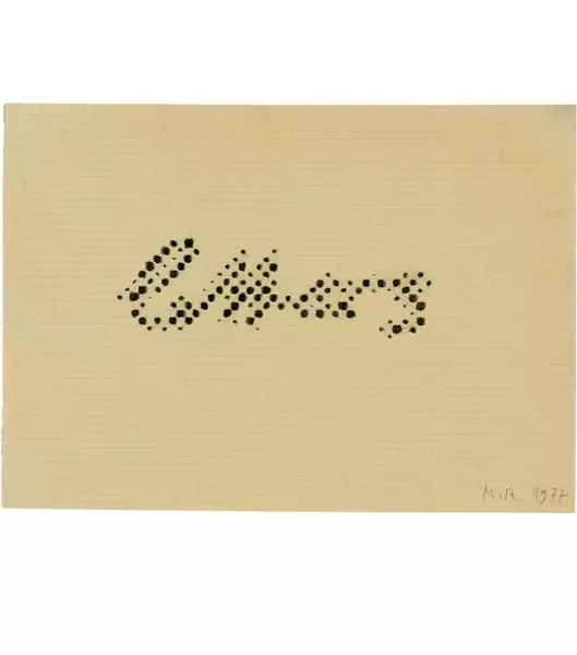 Markus Raetz — Letters — Galerie Kornfeld