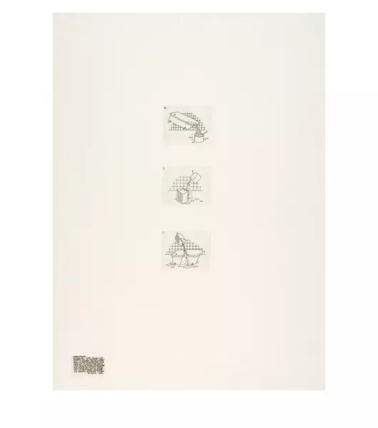 Markus Raetz — "…anne…"-Trilogie II — Galerie Kornfeld