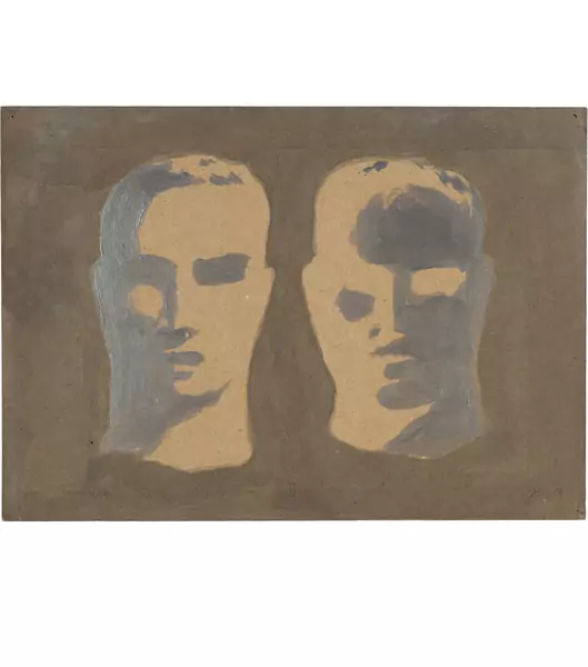 Markus Raetz — Ohne Titel (2 possibles changeants) — Galerie Kornfeld