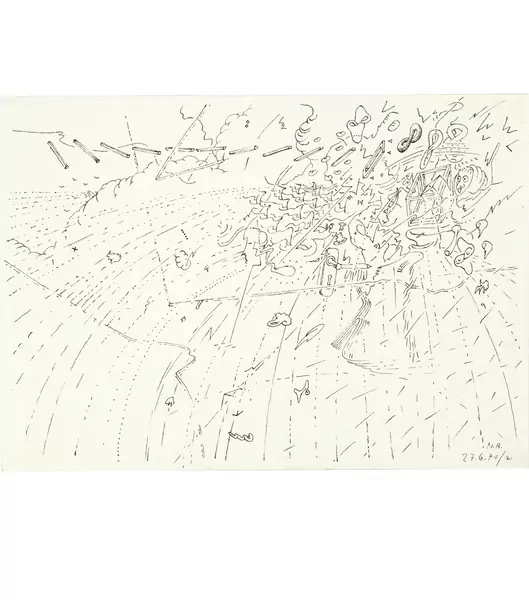 Markus Raetz — Ohne Titel — Galerie Kornfeld