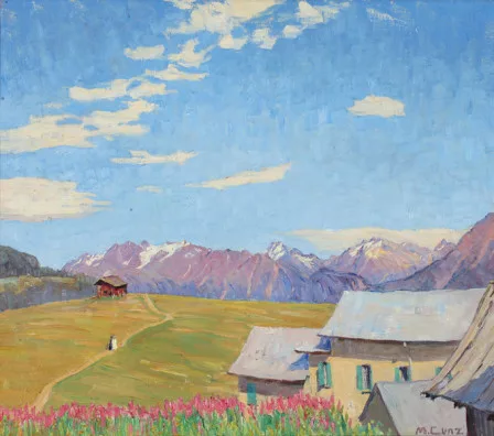 Martha Cunz — Riederalp Wallis, 1920
