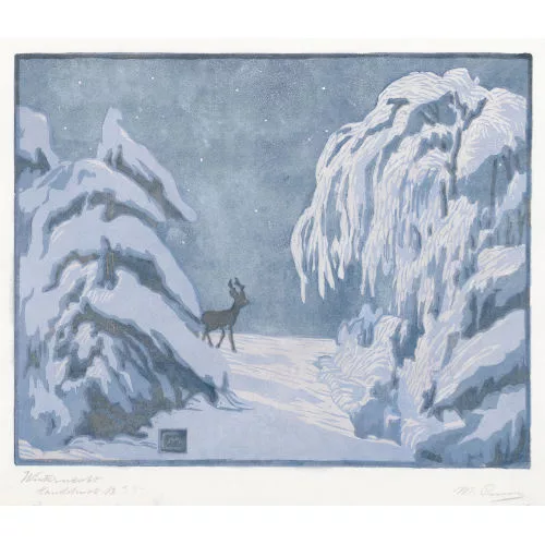Martha Cunz — "Winternacht".