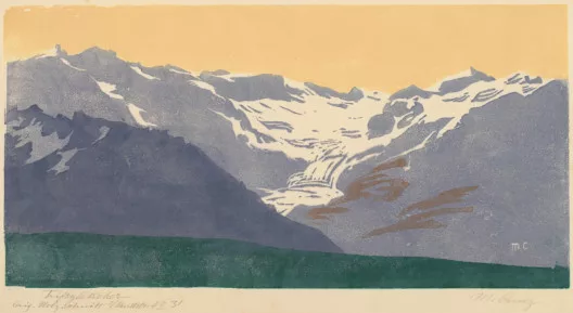 Martha Cunz — Triftgletscher, 1903