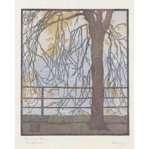 Martha Cunz — Niesen mit Baum.