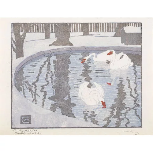 Martha Cunz — "Am Parkweiher".