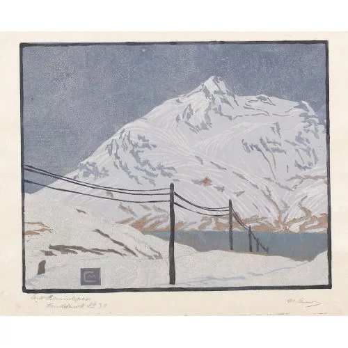Martha Cunz — "Am Berninapass".