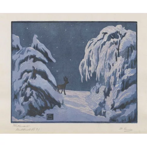 Martha Cunz — "Winternacht".