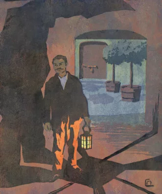 Martha Cunz — Im Torweg, 1907