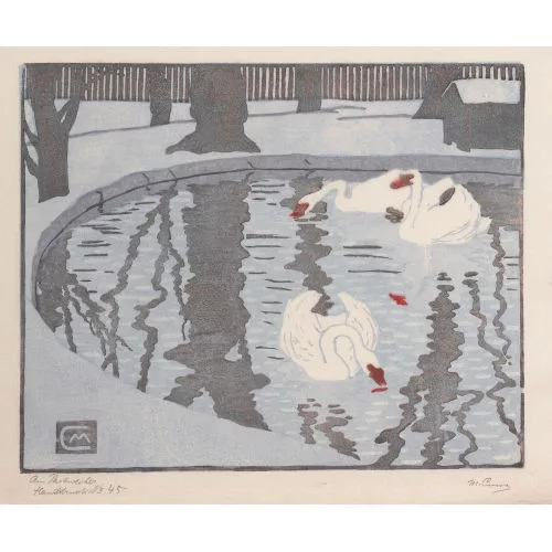 Martha Cunz — "Am Parkweiher".