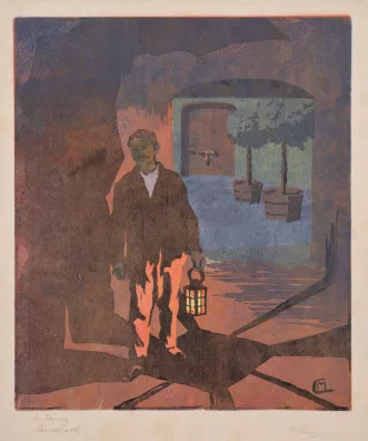Martha Cunz — Im Torweg, 1907