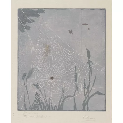 Martha Cunz — "Spinnennetz".
