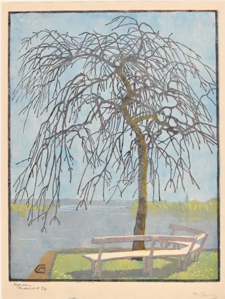 Martha Cunz — Vorfrühling, 1918