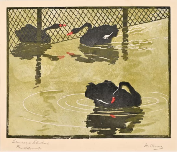 Martha Cunz — Schwarze Schwäne, 1904