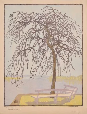 Martha Cunz — Vorfrühling, 1918