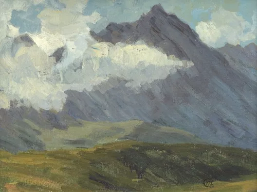 Martha Cunz — Wolken am Brünighaupt, Melchsee-Frutt