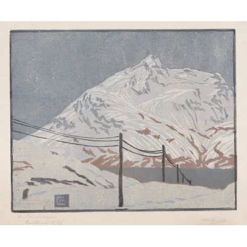 Martha Cunz — "Am Berninapass".