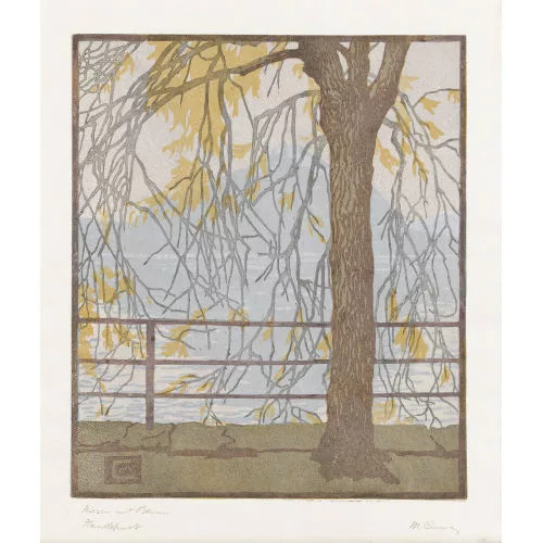 Martha Cunz — Niesen mit Baum.
