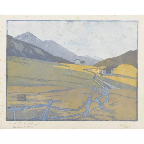 Martha Cunz — "In den Bündneralpen".