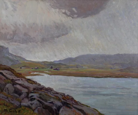 Martha Cunz — Regenwetter in den Alpen, 1906