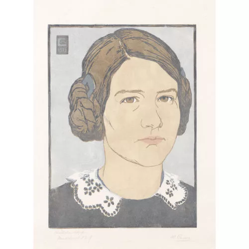 Martha Cunz — "Mädchenkopf".