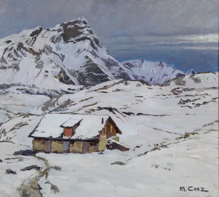 Martha Cunz — Schneewetter in der Frutt, 1906