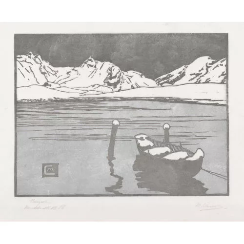 Martha Cunz — "Bergsee".
