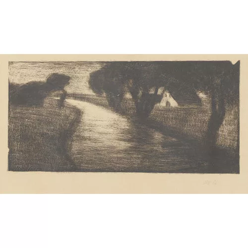 Martha Cunz — "Bach zwischen Baumgruppen".