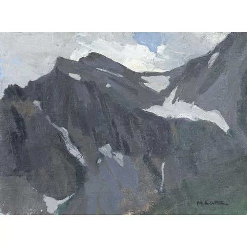 Martha Cunz — "Partie aus den Bergen".