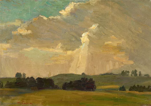 Martha Cunz — Überstrahltes Land, 1901