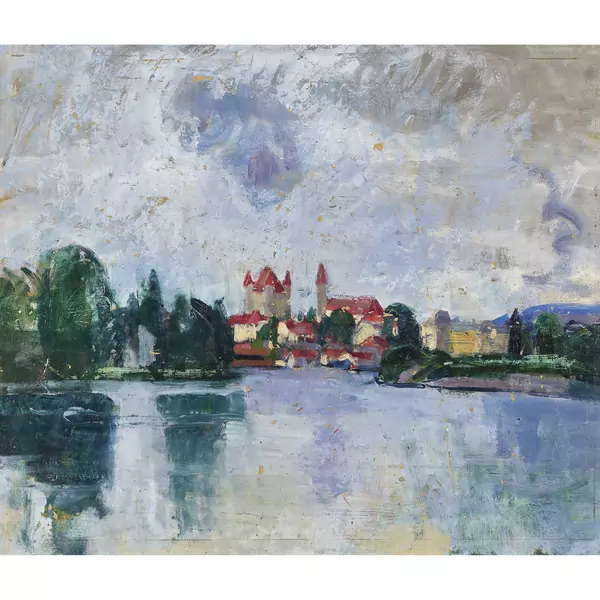 Blick auf Schloss Thun