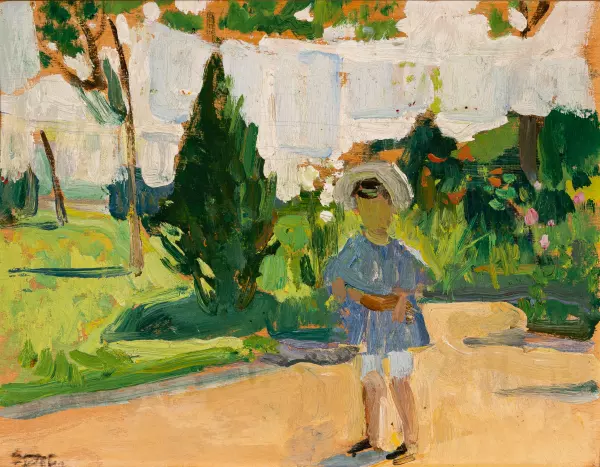 Bubele (André von Steiger). Um 1909-1915