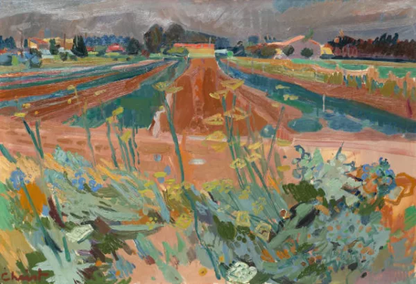 Martin Alfred Christ — Mediterrane Landschaft