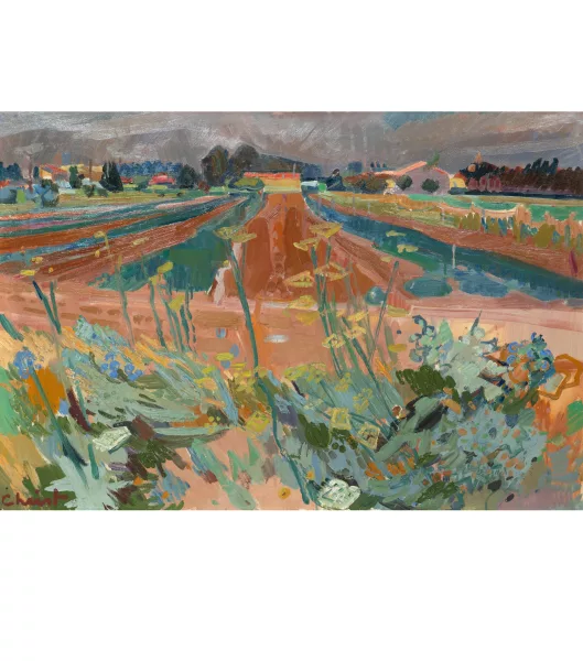 Martin Alfred Christ — Mediterrane Landschaft