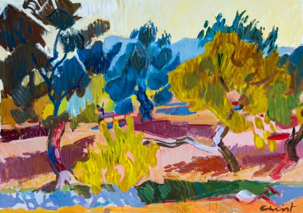 Martin Alfred Christ — Frühlingslandschaft