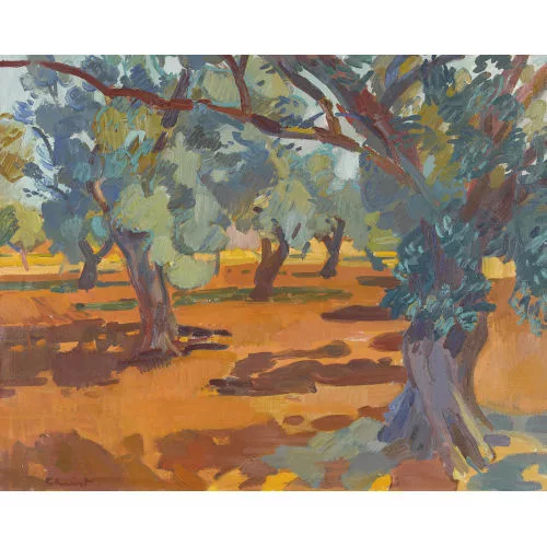 Martin Alfred Christ — "Allee gegen San Servera".