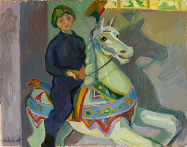 Martin Alfred Christ — Florian auf dem Karussell, 1970