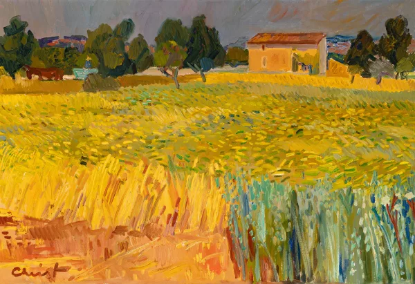 Martin Alfred Christ — Südliche Feldlandschaft