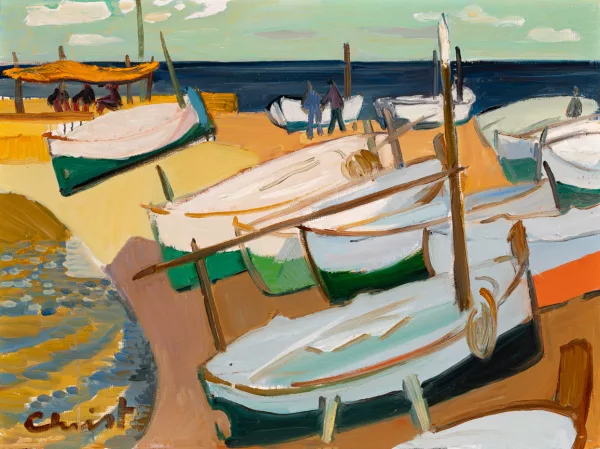 Martin Alfred Christ — Hafenszene