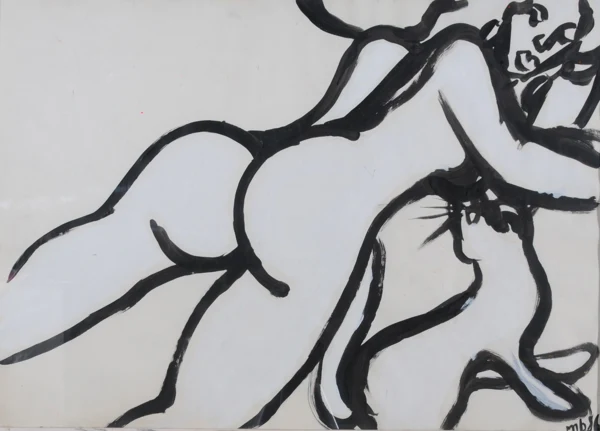 Martin Bruggmann — Female Nude, 1986