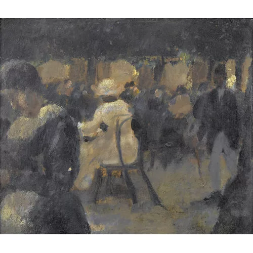 Martin Lauterburg — "Hofgarten à Munich".