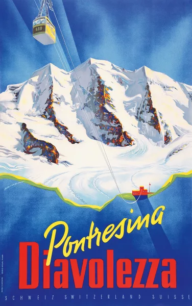 Martin Peikert — Pontresina Diavolezza, 1960